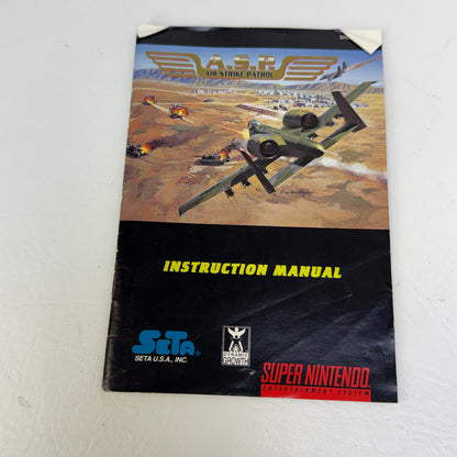 A.S.P. Air Strike Patrol (Super Nintendo SNES, 1995)