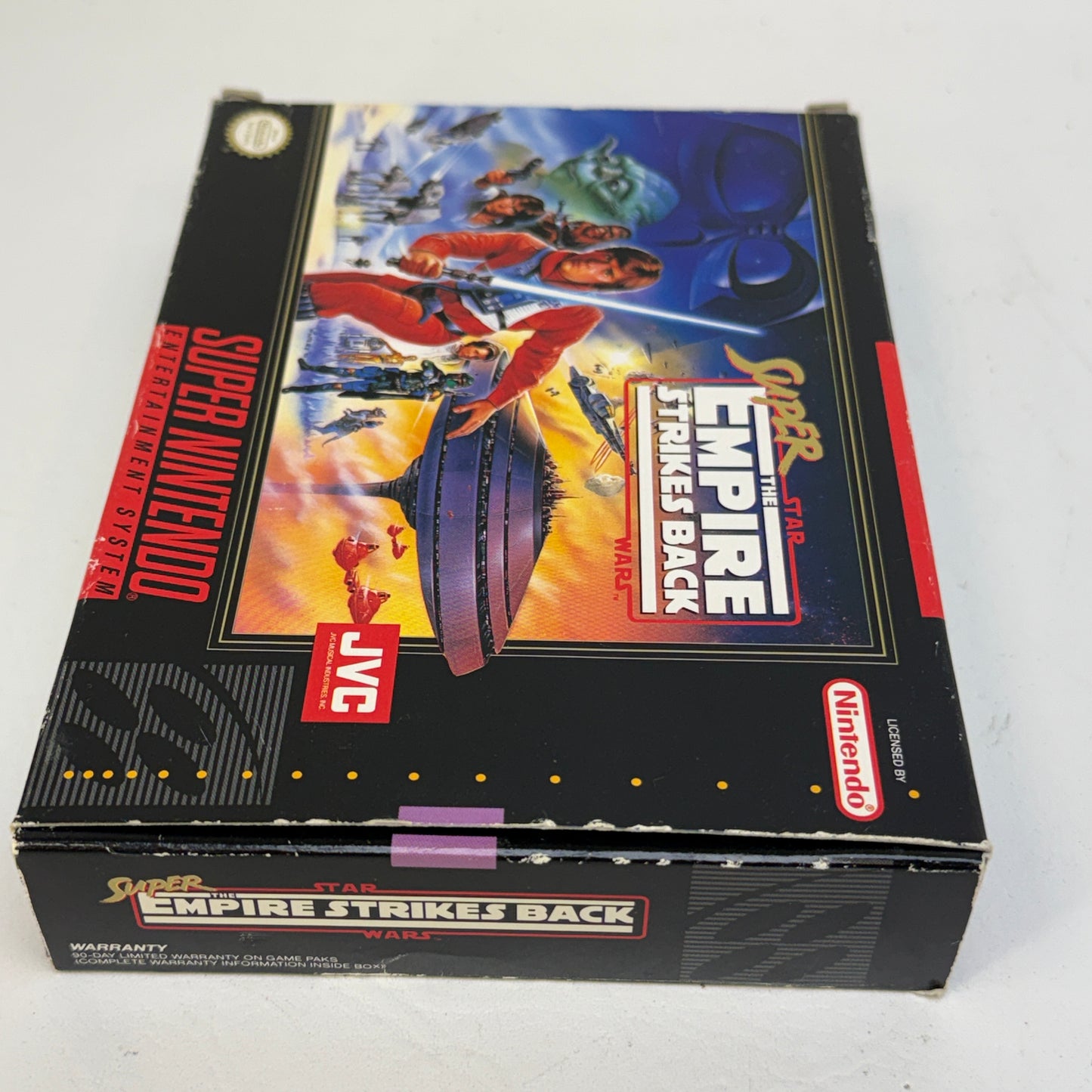Super Star Wars Empire Strikes Back (Super Nintendo SNES, 1993)