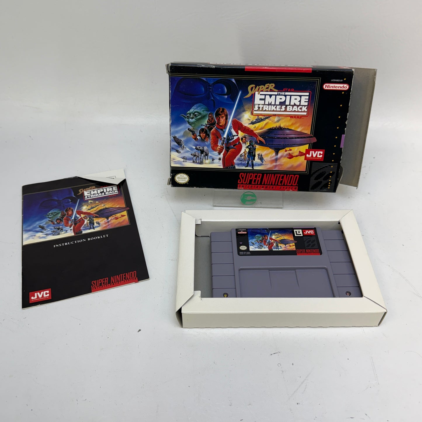 Super Star Wars Empire Strikes Back (Super Nintendo SNES, 1993)