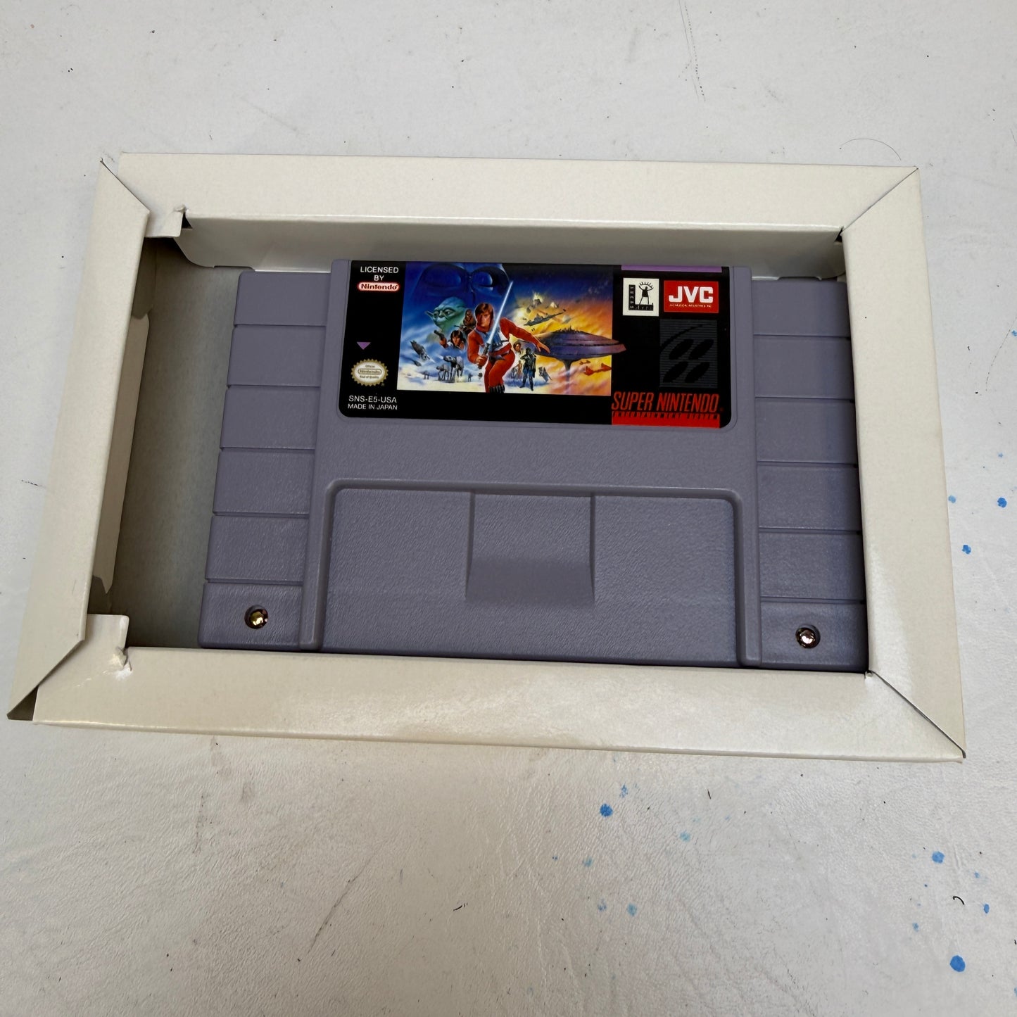 Super Star Wars Empire Strikes Back (Super Nintendo SNES, 1993)