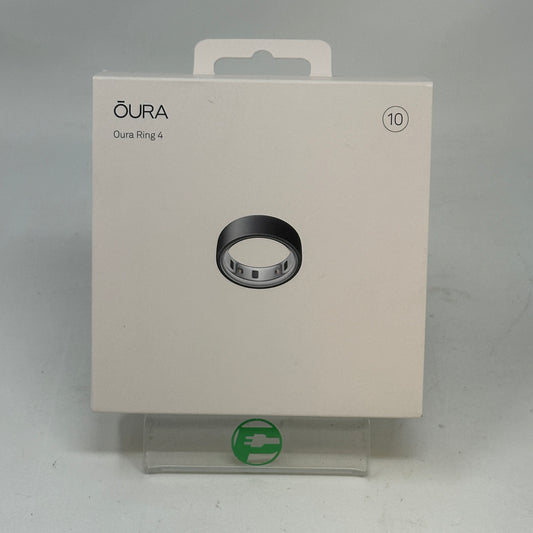 Oura Ring 4 Size 10 Stealth Titanium  Matte Black Smart Ring JZ90-54218-10