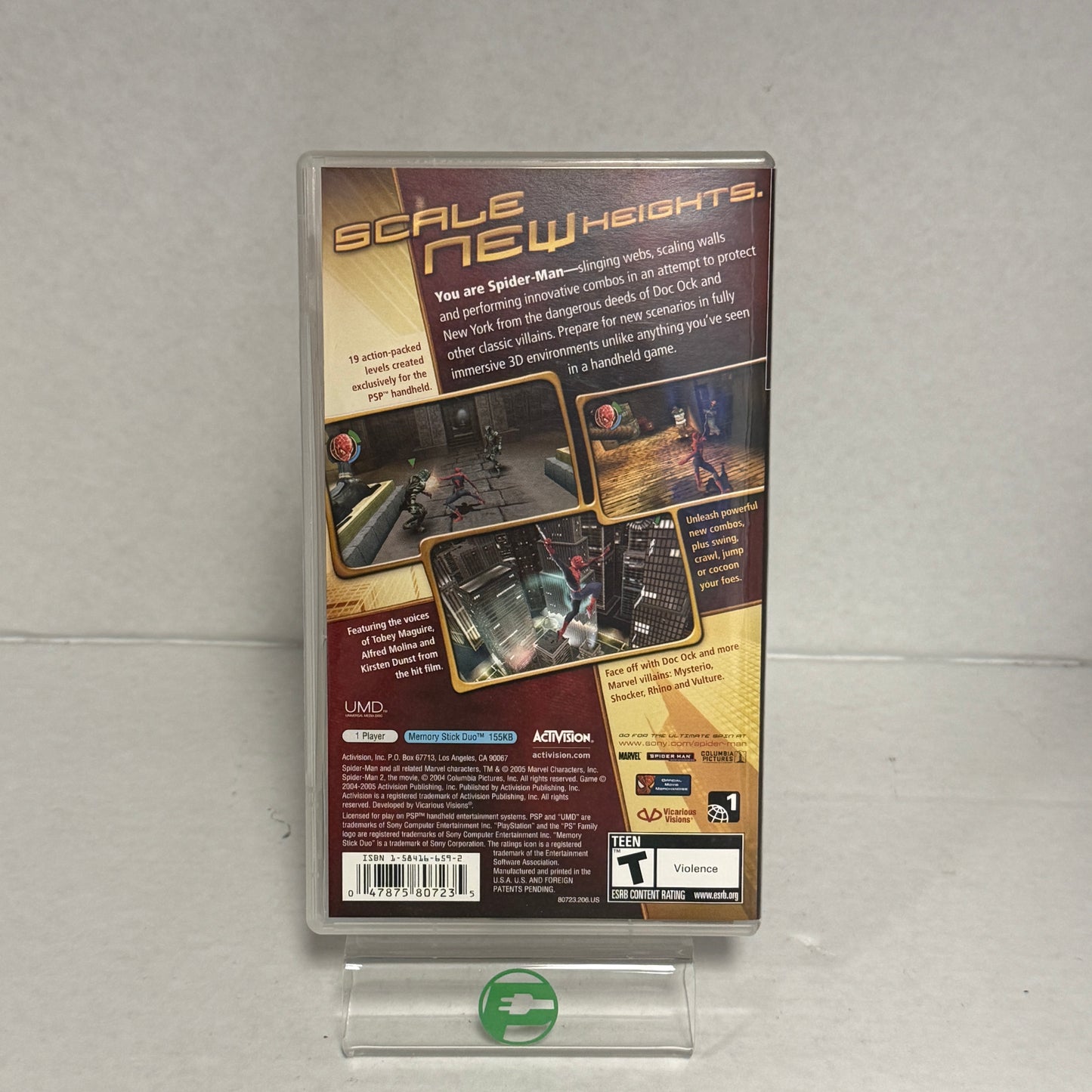 Spiderman 2 (Sony PlayStation Portable PSP, 2005)