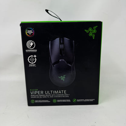 Razer Viper Ultimate RC30-030501 Wireless Gaming Mouse w/ Charging Dock Black