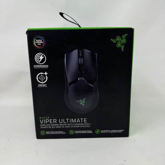 Razer Viper Ultimate RC30-030501 Wireless Gaming Mouse w/ Charging Dock Black