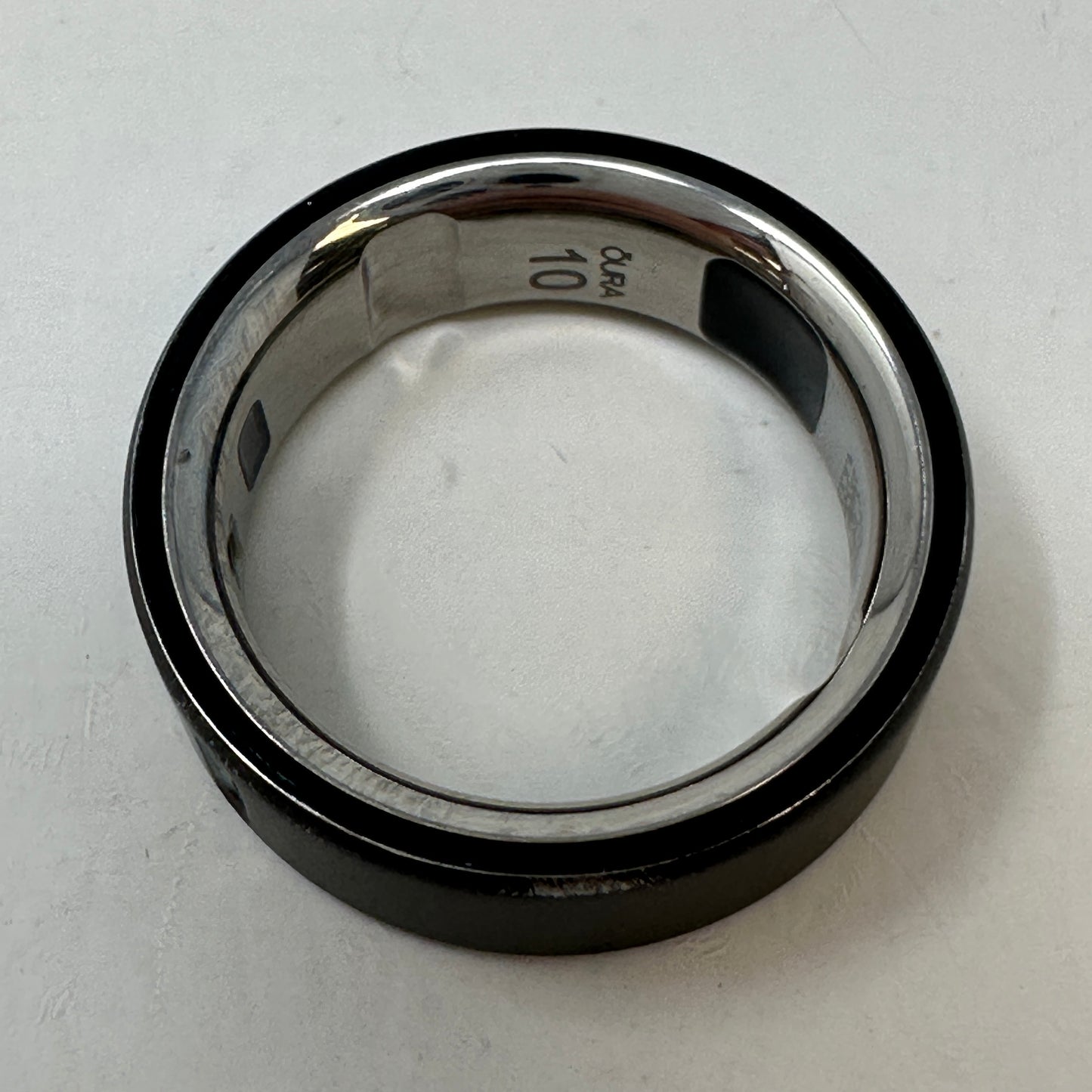 Oura Ring 4 Size 10 Stealth Titanium  Matte Black Smart Ring JZ90-54218-10