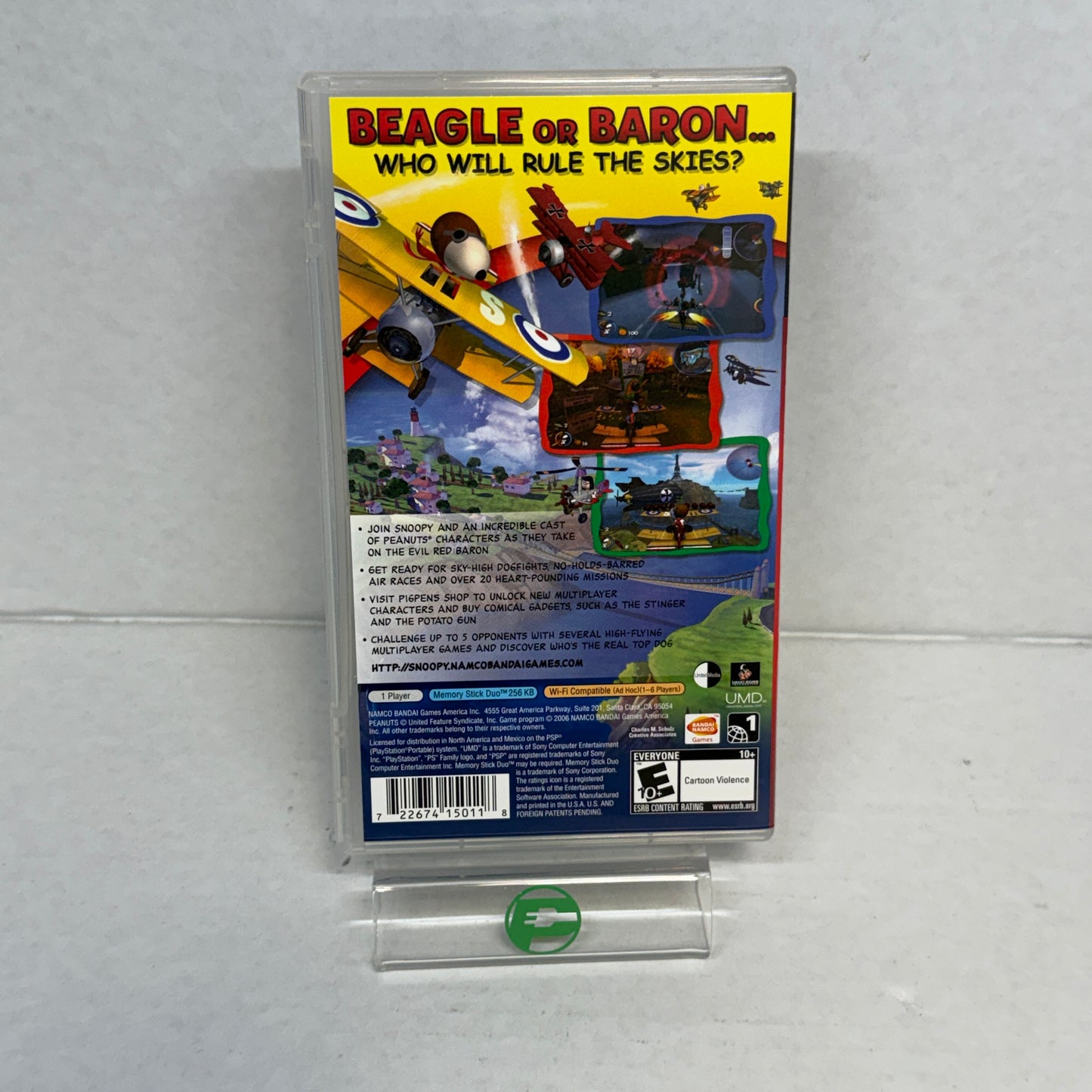 Snoopy vs. the Red Baron (Sony PlayStation Portable PSP, 2006)