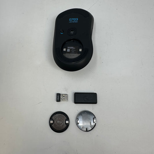 Logitech G703 Lightspeed Wireless Mouse Black 910-005638