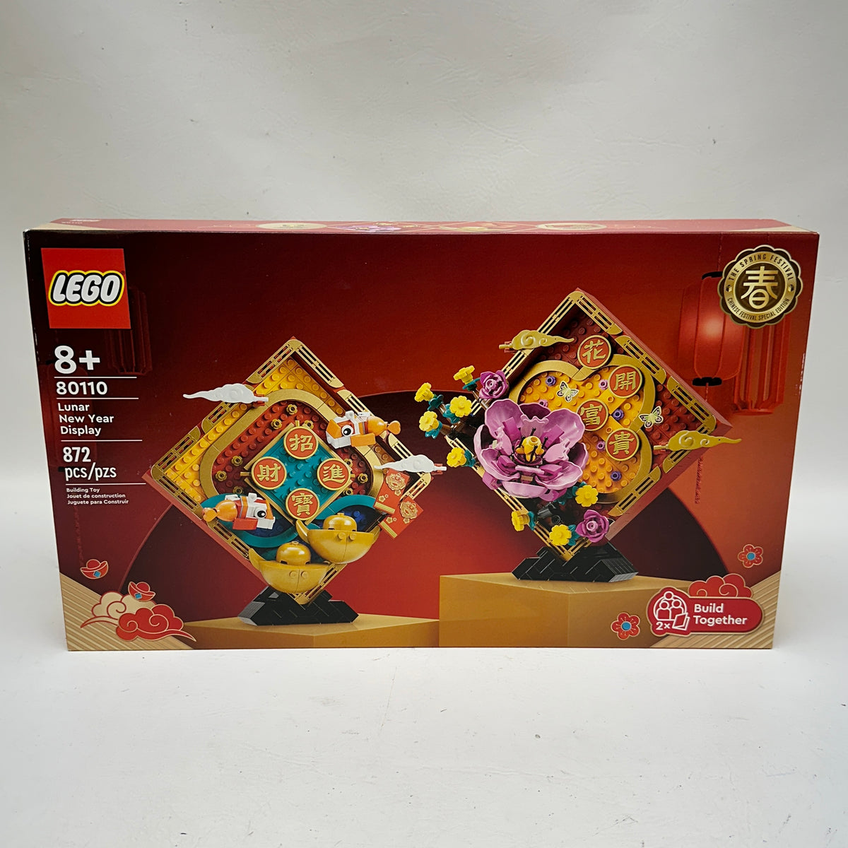 New LEGO 80110 Lunar New Year Display Chinese Traditional Festival 872 Pieces