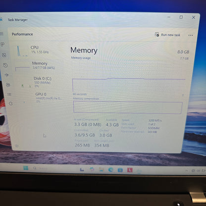 Lenovo ThinkPad L15 Gen 2 70A86FTC 15.6" i5-1135G7 2.4GHz 8GB RAM 256GB SSD