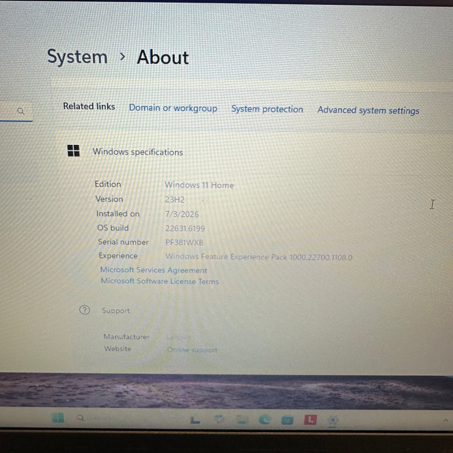 Lenovo ThinkPad L15 Gen 2 70A86FTC 15.6" i5-1135G7 2.4GHz 8GB RAM 256GB SSD