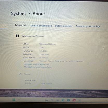 Lenovo ThinkPad L15 Gen 2 70A86FTC 15.6" i5-1135G7 2.4GHz 8GB RAM 256GB SSD