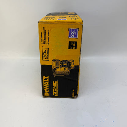 New Dewalt DCN623D1 Compact Pin Nailer Kit Battery & Charger