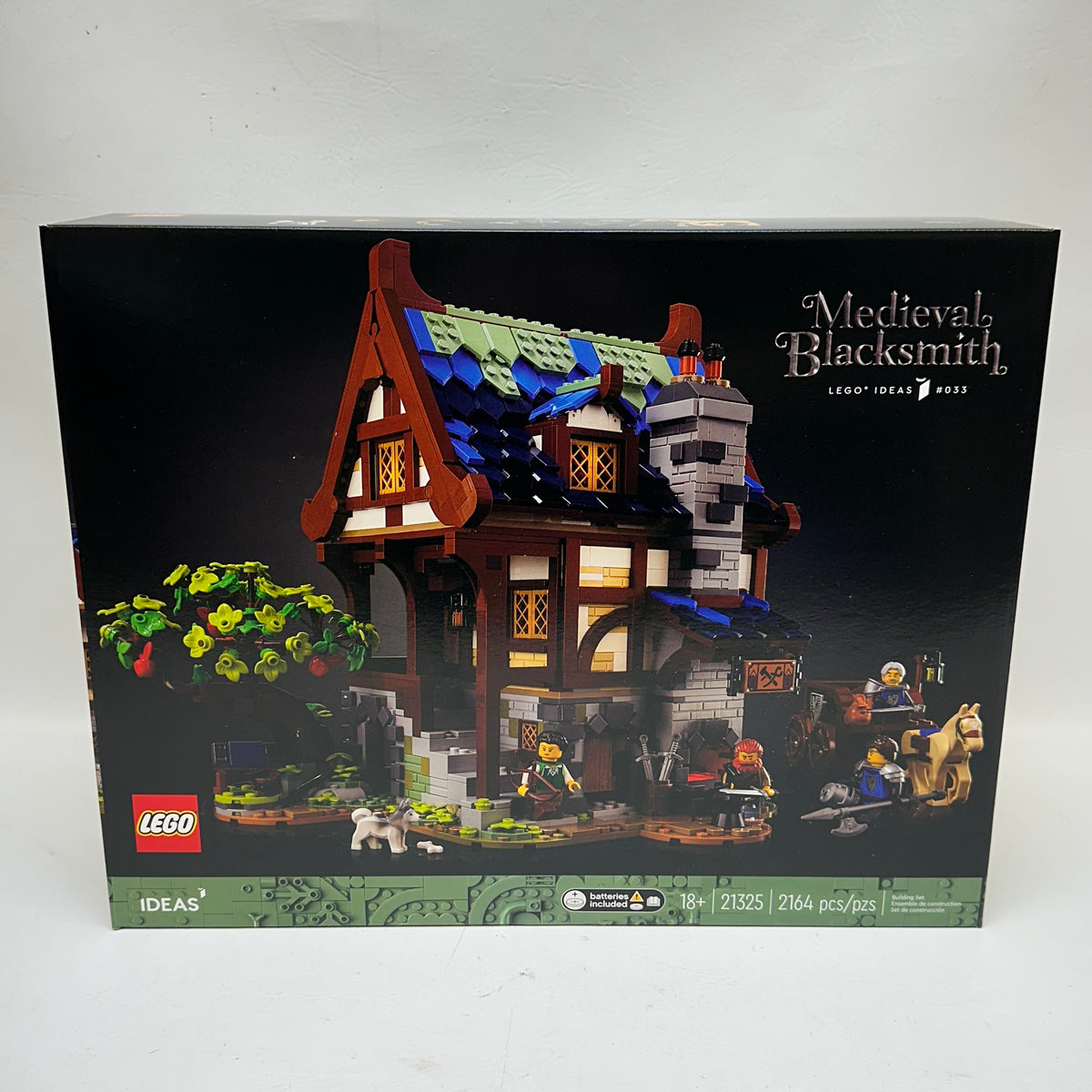 New LEGO Medieval Blacksmith 21325 Ideas Castle 2164pcs