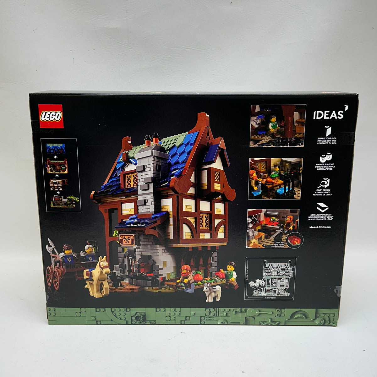 New LEGO Medieval Blacksmith 21325 Ideas Castle 2164pcs