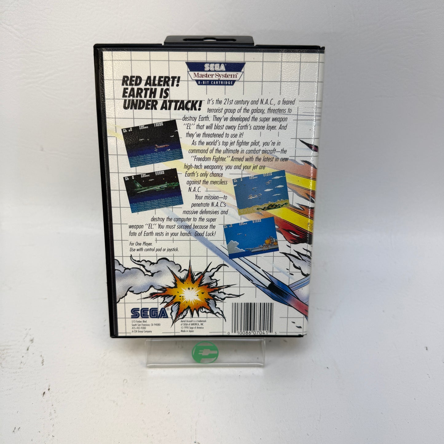 Aerial Assault (Sega Master System, 1990)
