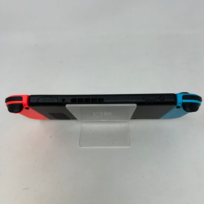 Nintendo Switch Neon Blue Red Joy-Con Console Bundle Original Box Xtreme Shield 
