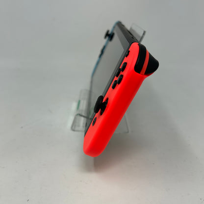 Nintendo Switch Neon Blue Red Joy-Con Console Bundle Original Box Xtreme Shield 