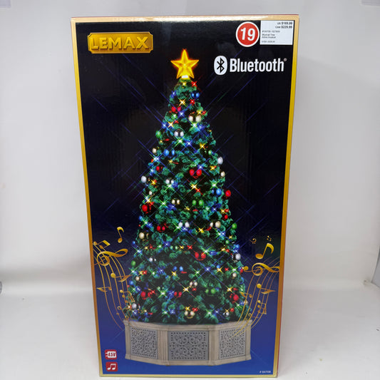 New Lemax Musical Tree Musical Christmas Tree with Bluetooth
