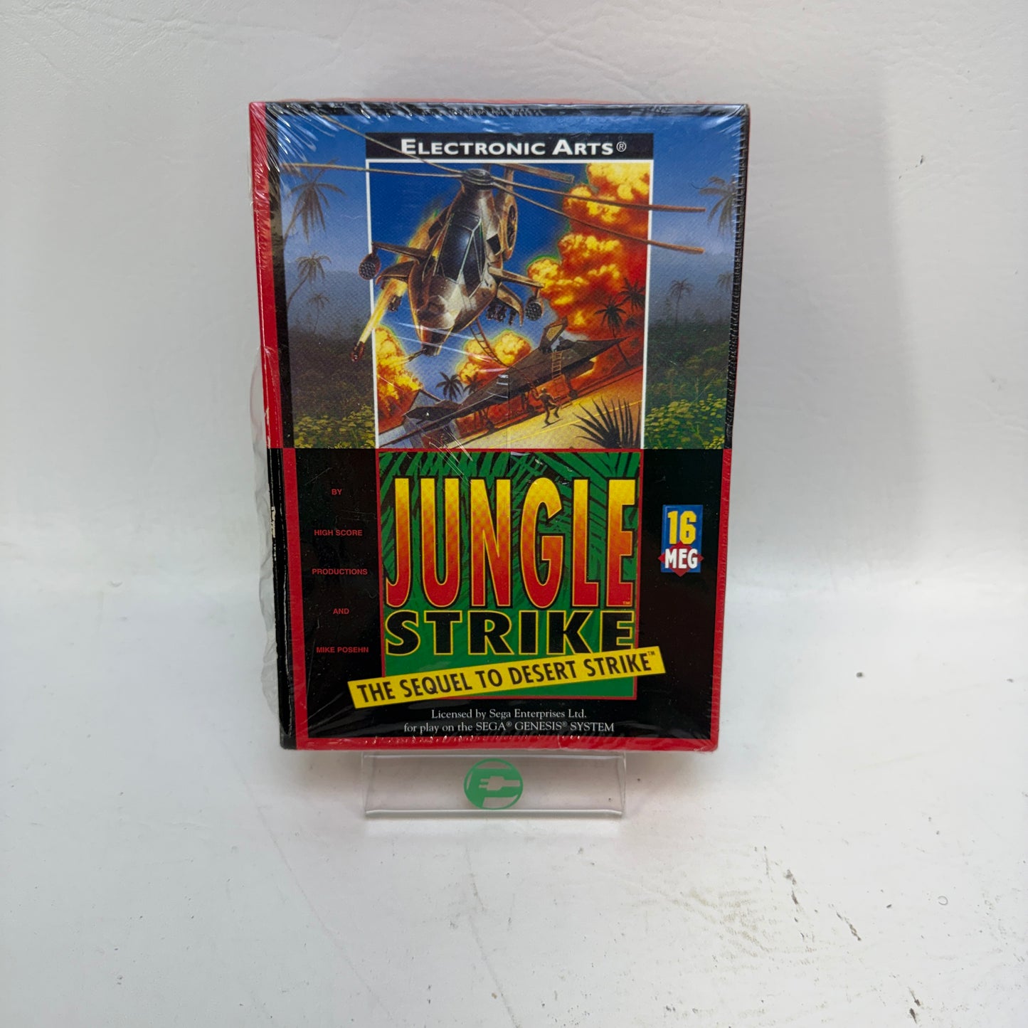 New Jungle Strike [Cardboard Box] (Sega Genesis, 1993)
