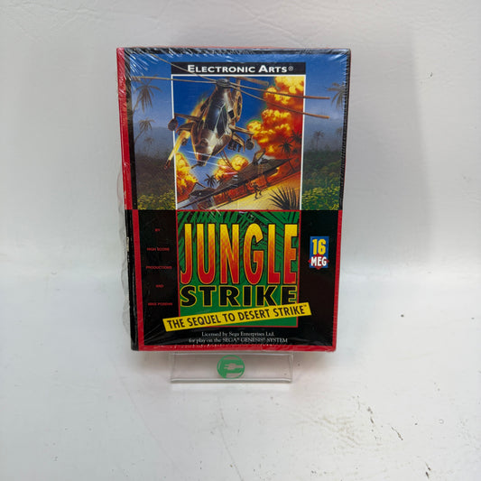 New Jungle Strike [Cardboard Box] (Sega Genesis, 1993)