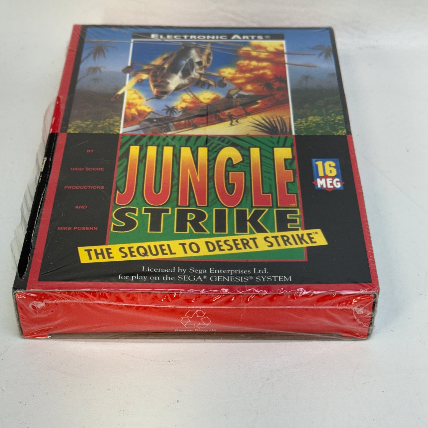 New Jungle Strike [Cardboard Box] (Sega Genesis, 1993)