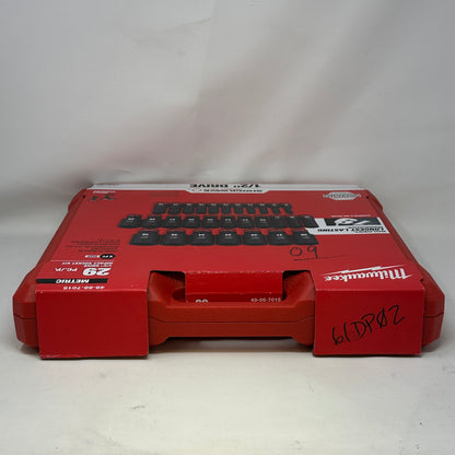 New Milwaukee 1/2 in. Drive Metric 6 Point Impact Socket Set (29-Piece)