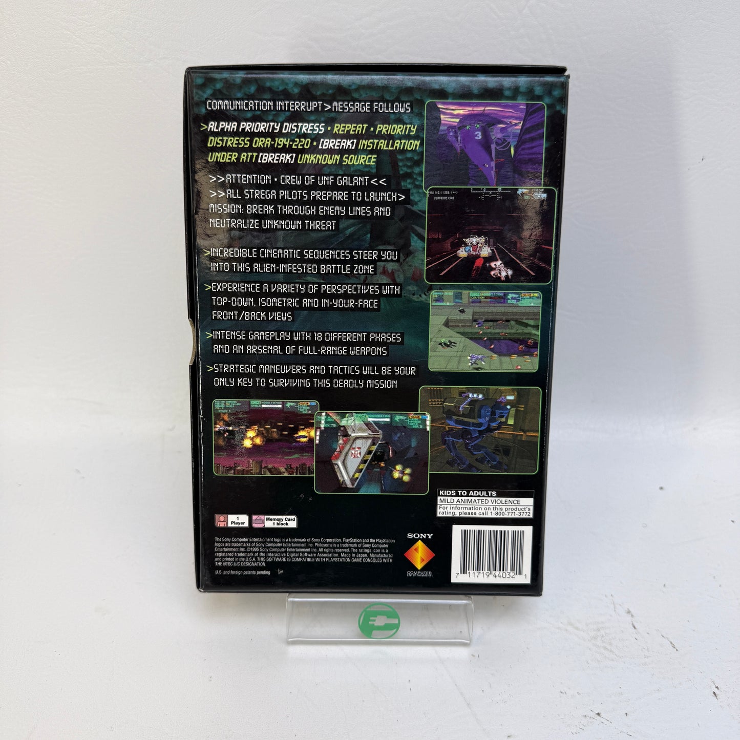 Philosoma (Sony PlayStation 1 PS1, 1996)