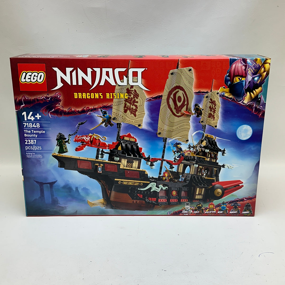 New LEGO The Temple Bounty 71848 NINJAGO Dragons Rising Season 3 2387pcs