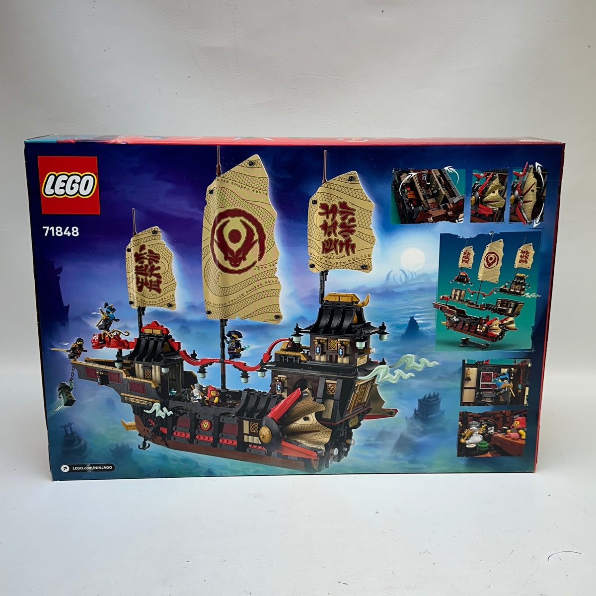 New LEGO The Temple Bounty 71848 NINJAGO Dragons Rising Season 3 2387pcs