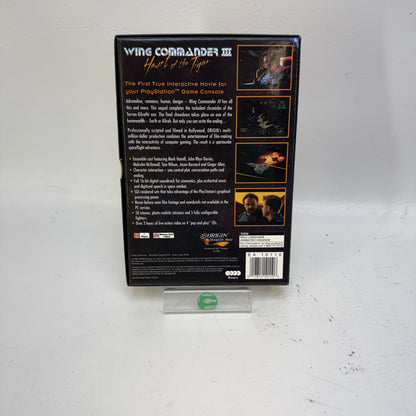 Wing Commander III Heart of the Tiger (Sony PlayStation 1 PS1, 1996)