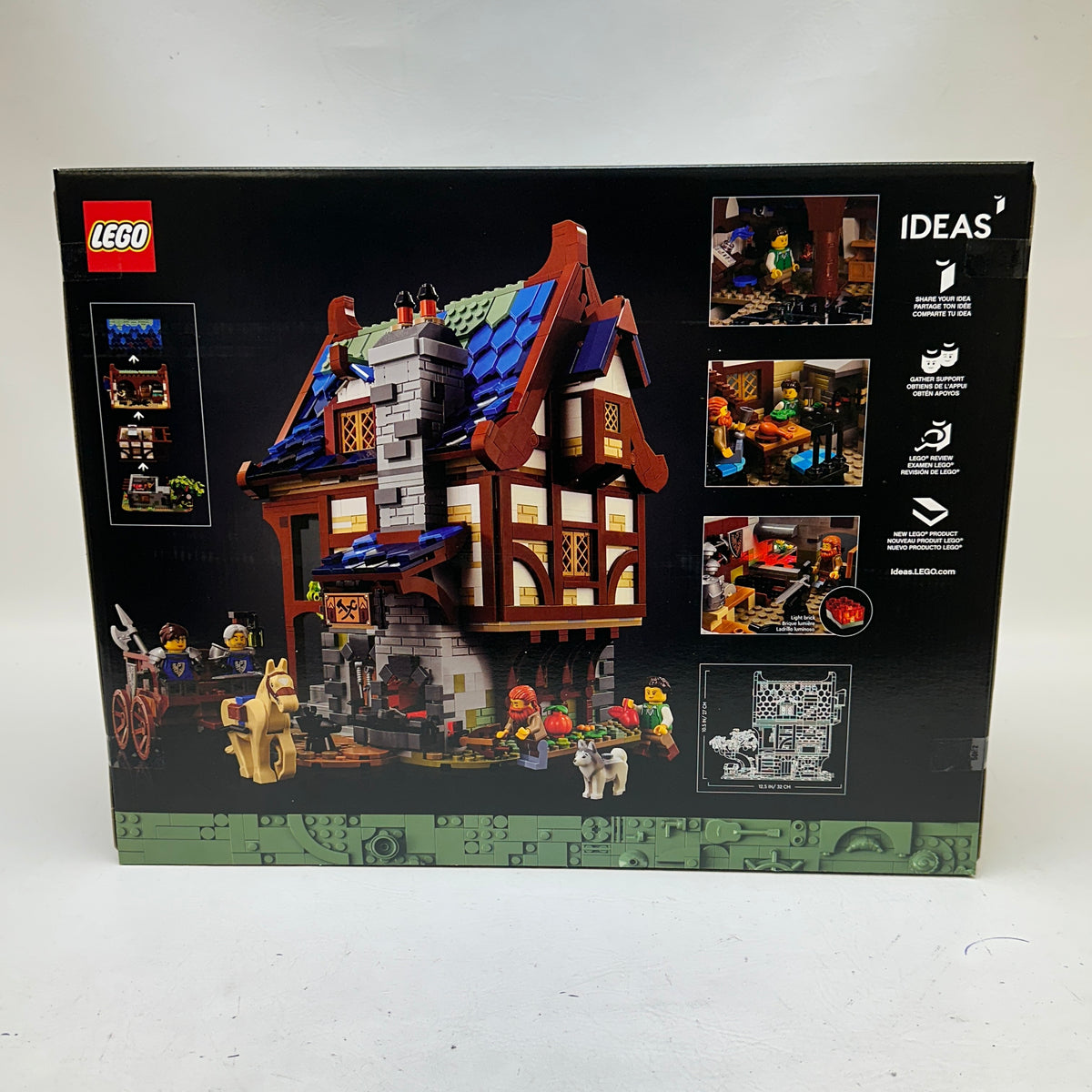 New LEGO Medieval Blacksmith 21325 Ideas Castle 2164pcs