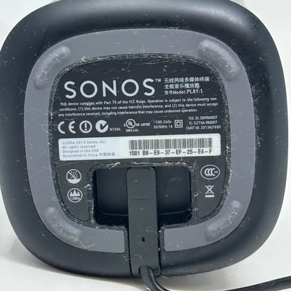 Sonos Play:1 Wireless Portable Bluetooth Speaker Black