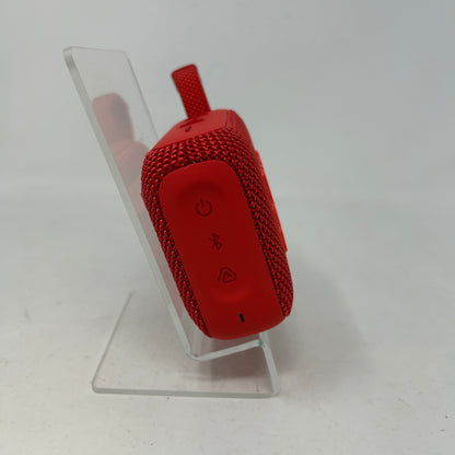 JBL Go 4 Portable Bluetooth Speaker Red