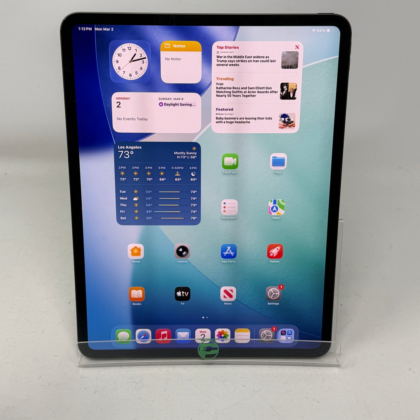 WiFi Only Apple iPad Pro 13" M5 512GB Space Black MDYL4LL/A