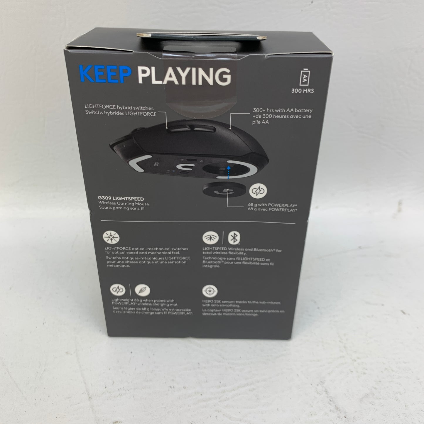 New Logitech G309 Lightspeed Wireless Mouse 910-007197