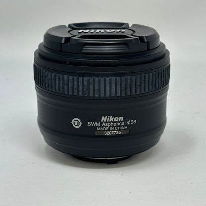 Nikon AF-S Nikkor 50mm f/1.8G Prime Lens