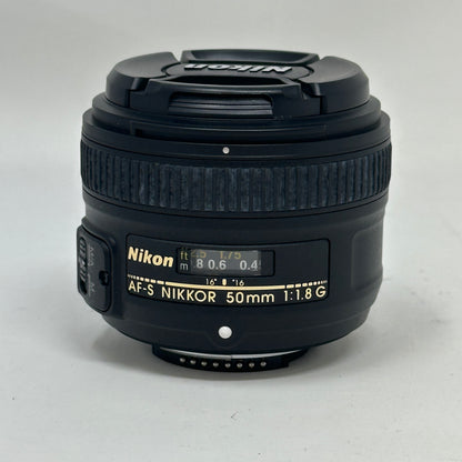 Nikon AF-S Nikkor 50mm f/1.8G Prime Lens