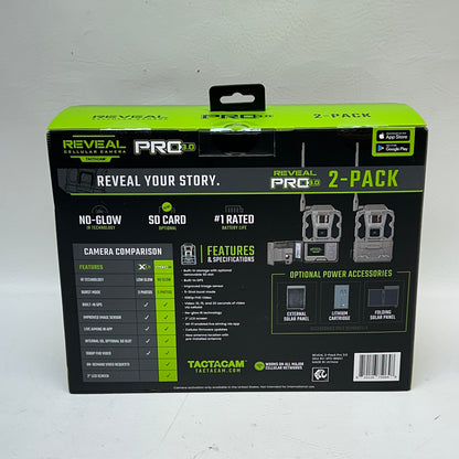 New Tactacam Reveal X Pro 3.0 Cellular camera Cellular Trail Camera RV-XP3-BNDL