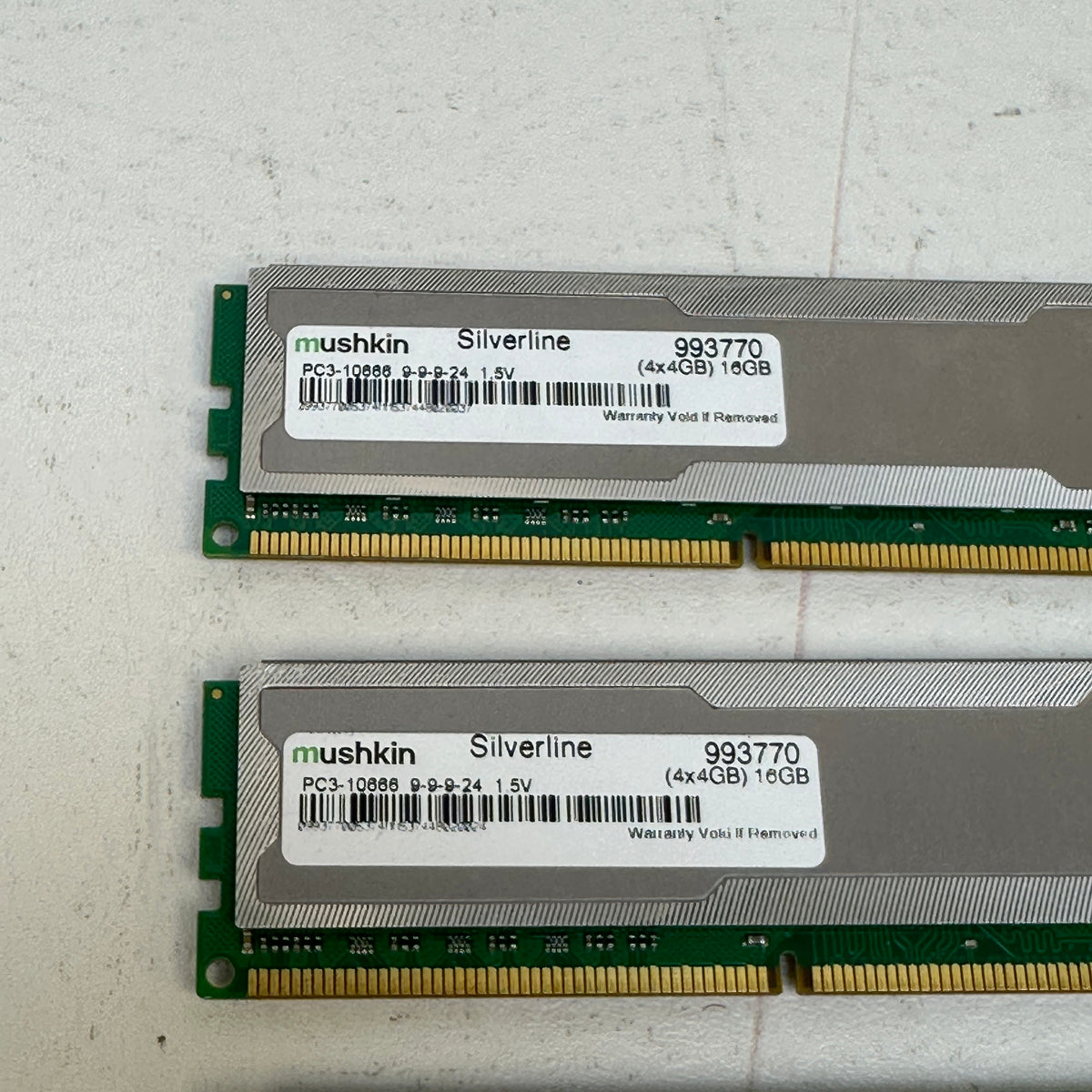 Mushkin Silverline 16GB (4x4GB) RAM DDR3 1333MHz PC3-10666
