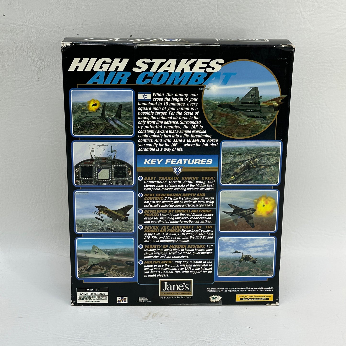 Jane's Combat Simulations: IAF - Israeli Air Force (PC, 1998)