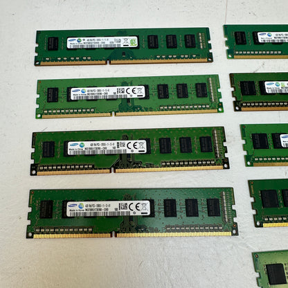 Lots Of 9 Samsung DDR3 36GB (9×4GB) RAM 1600MHz M378B5173DB0-CK0