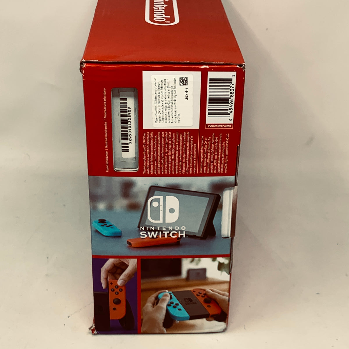 New Nintendo Switch V2 HAC-001(-01) Console Gaming System Red Blue