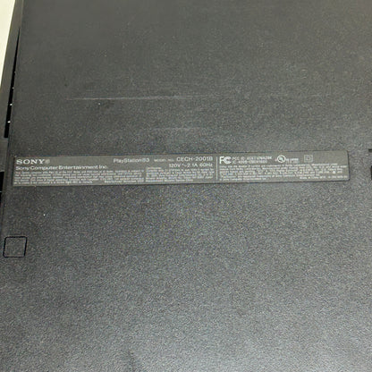 Sony PlayStation 3 Slim PS3 250GB Black Console Gaming System CECH-2001B