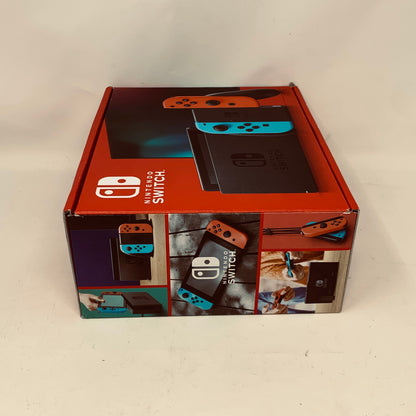 New Nintendo Switch V2 HAC-001(-01) Console Gaming System Red Blue