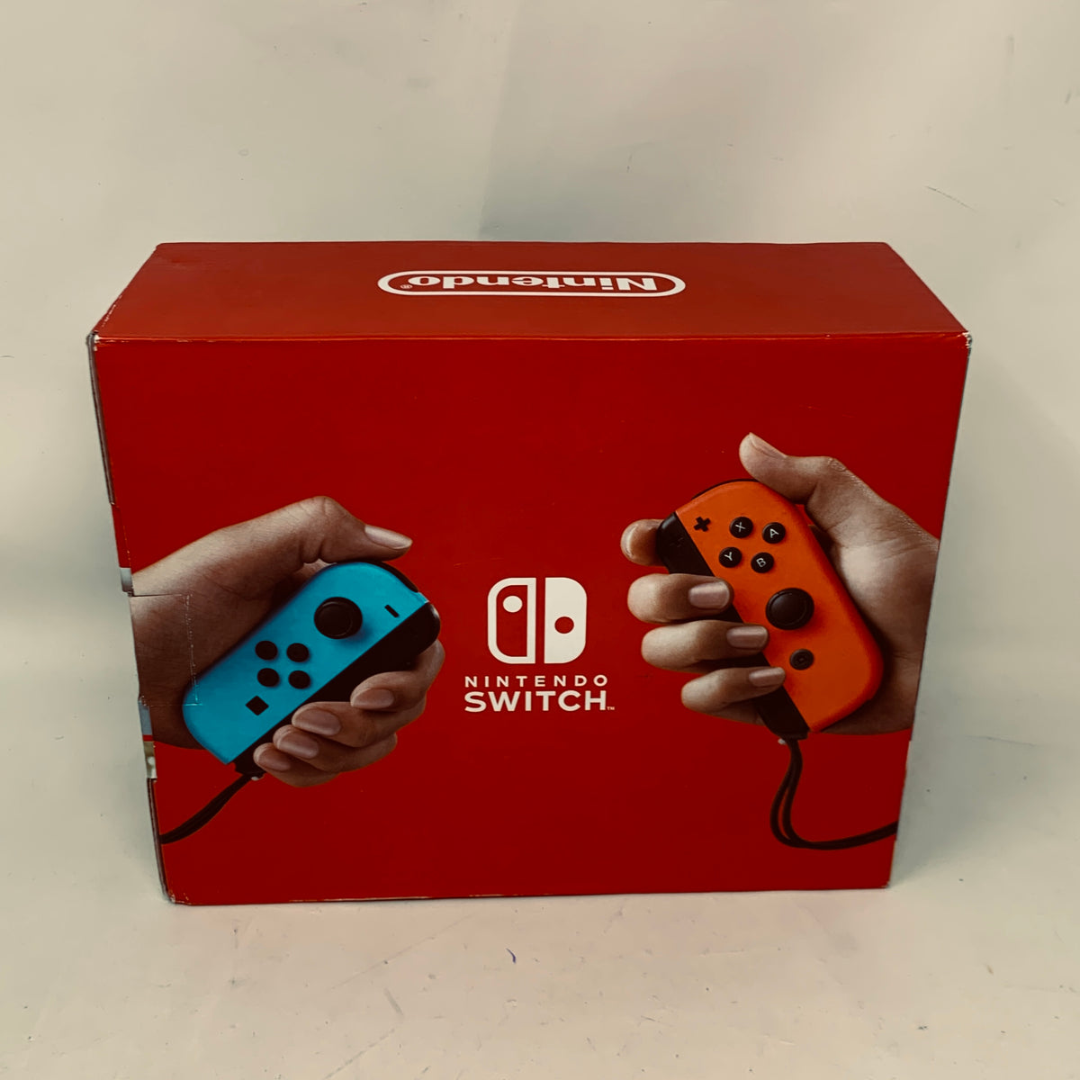New Nintendo Switch V2 HAC-001(-01) Console Gaming System Red Blue
