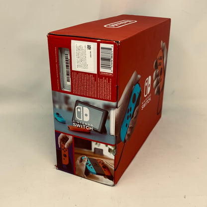 New Nintendo Switch V2 HAC-001(-01) Console Gaming System Red Blue