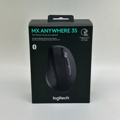 New Logitech MX Anywhere 3S 910-006925 Wireless Mouse Black