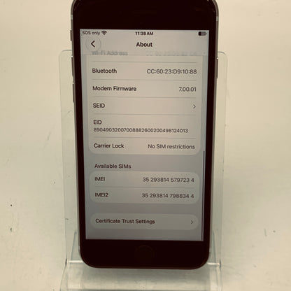 Factory Unlocked Apple iPhone SE 3rd Gen 64GB Starlight MMX63LL/A