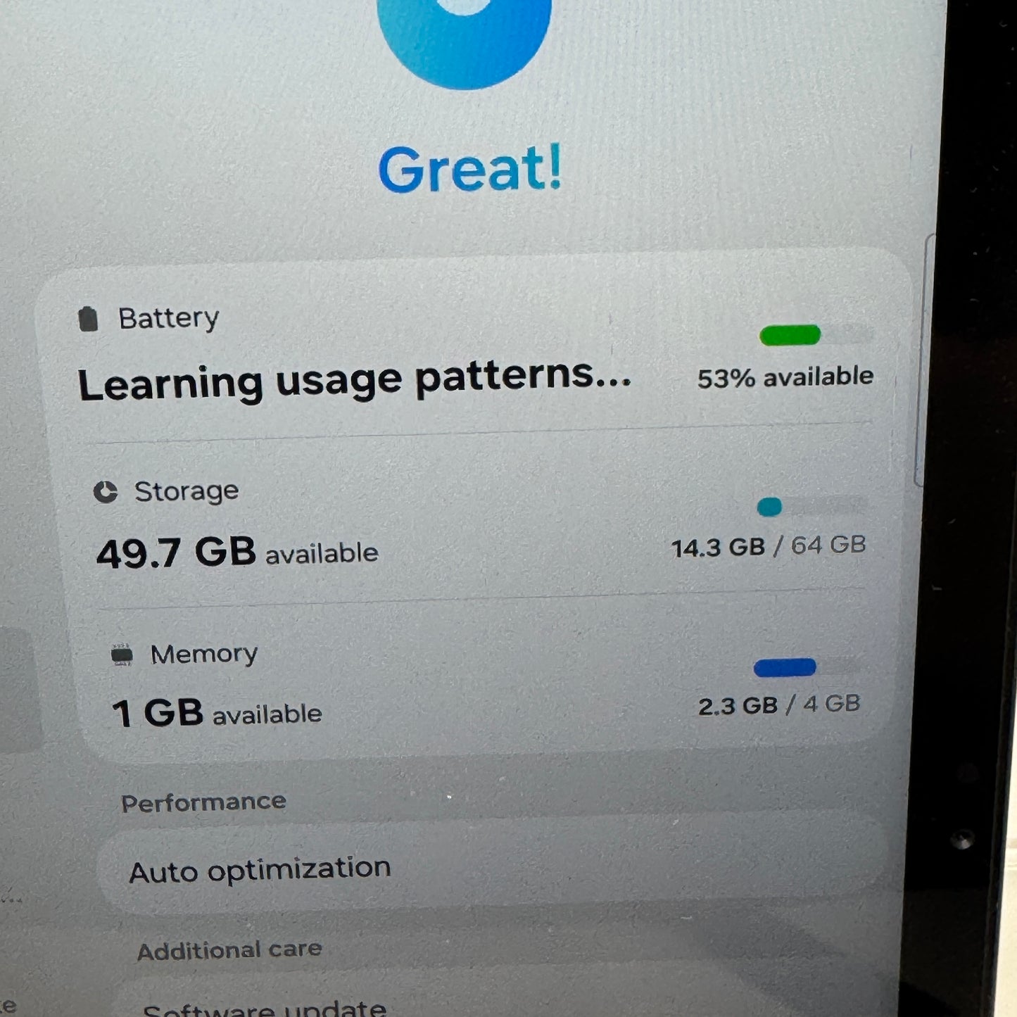 Factory Unlocked Samsung Galaxy Tab A9 Plus 11.0" 64GB Black SM-X218U