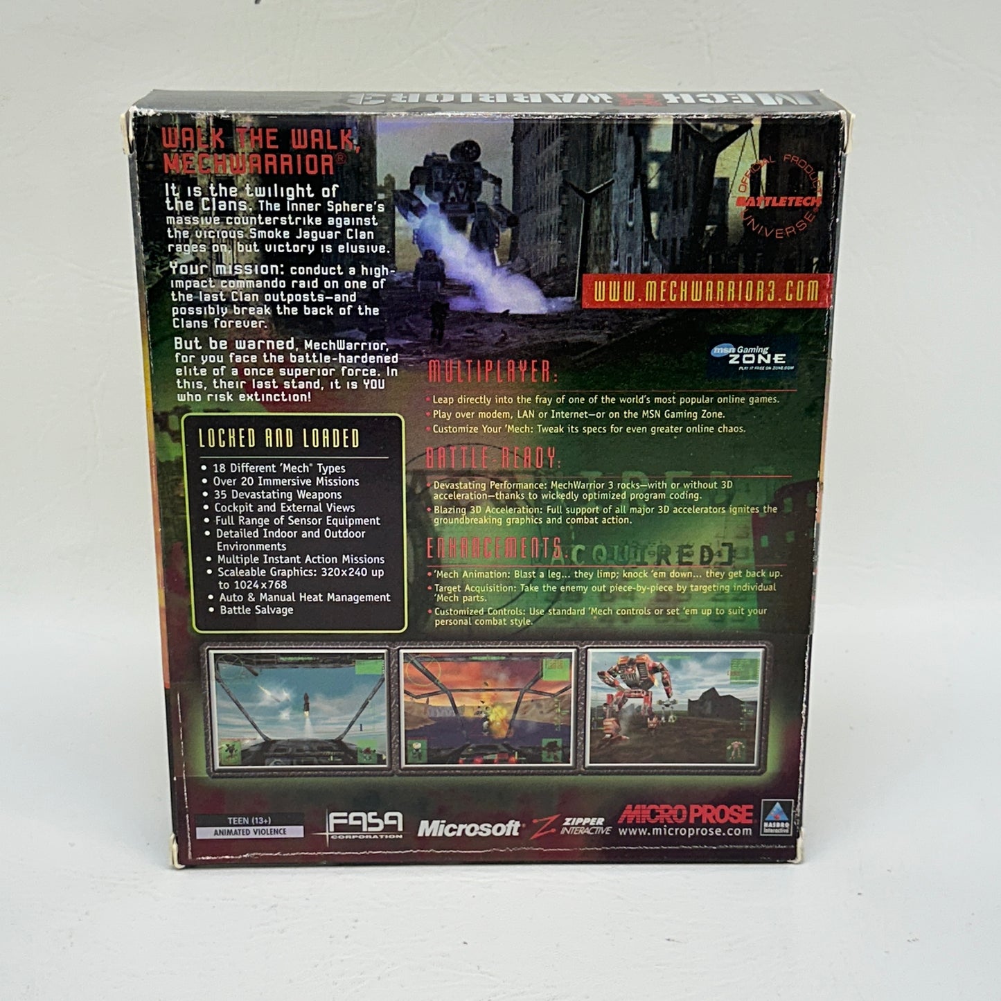 New MechWarrior 3 (PC, 1990)